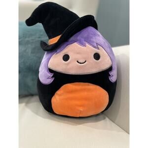 Squishmallow 12" Madeleine‎ Witch Super Soft Plush Purple Hair Halloween Stuffed